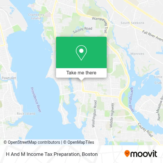 H And M Income Tax Preparation map