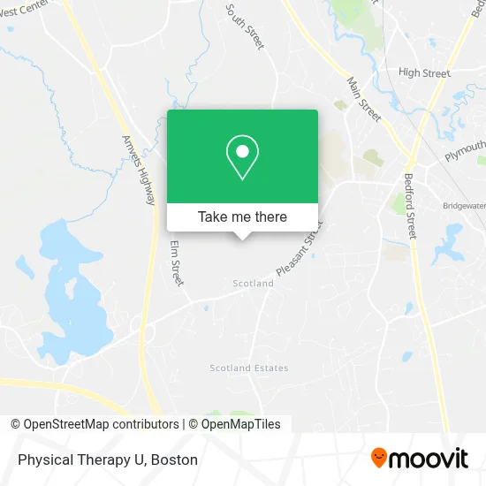 Physical Therapy U map