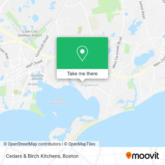 Cedars & Birch Kitchens map