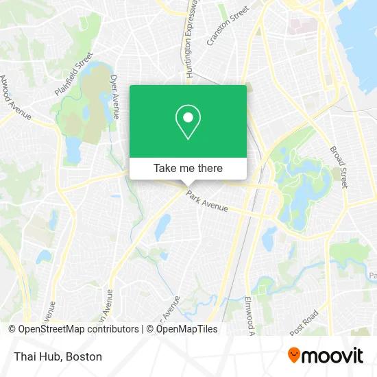 Thai Hub map