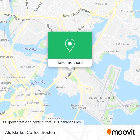 Als Market Coffee map