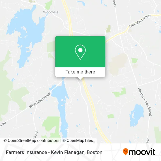 Farmers Insurance - Kevin Flanagan map