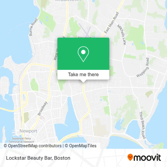 Lockstar Beauty Bar map