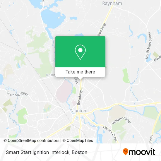 Smart Start Ignition Interlock map