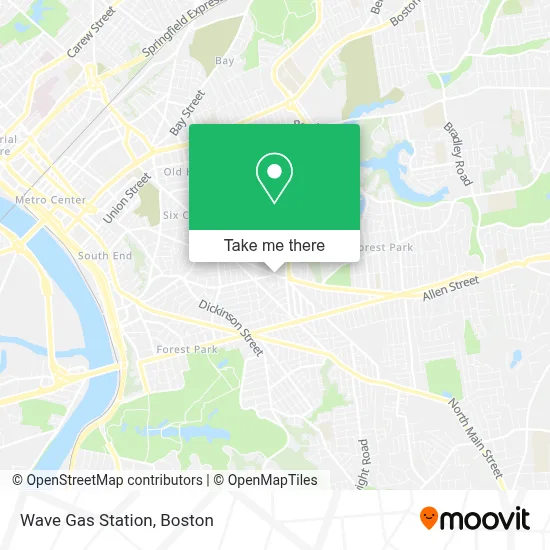 Wave Gas Station map