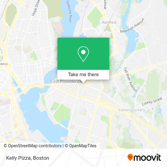 Kelly Pizza map