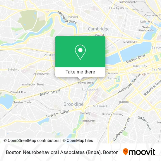 Boston Neurobehavioral Associates (Bnba) map