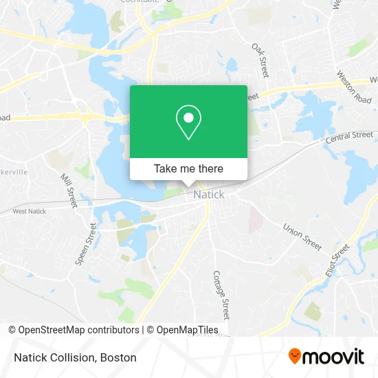 Natick Collision map