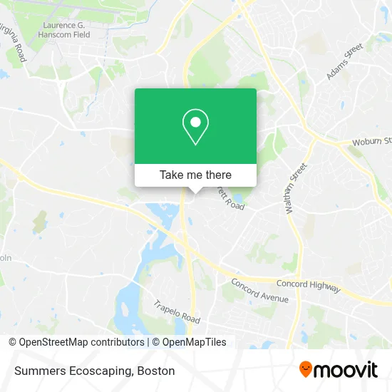 Summers Ecoscaping map