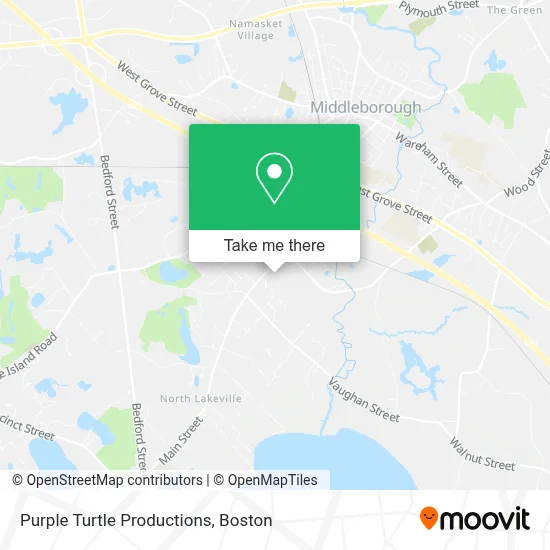 Purple Turtle Productions map