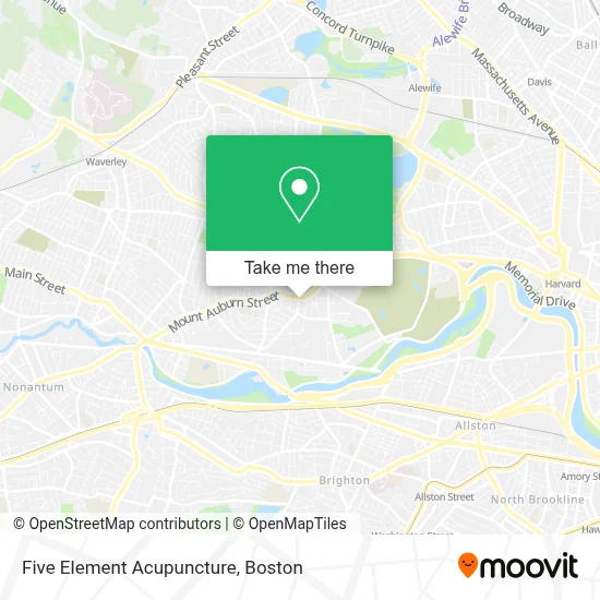 Five Element Acupuncture map
