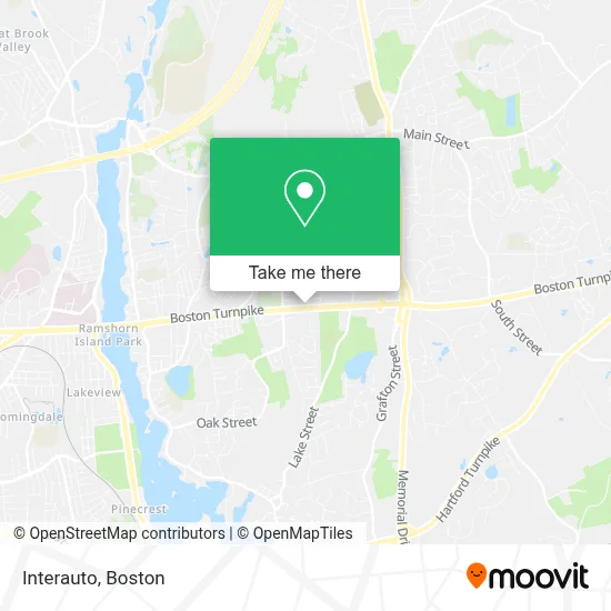 Interauto map