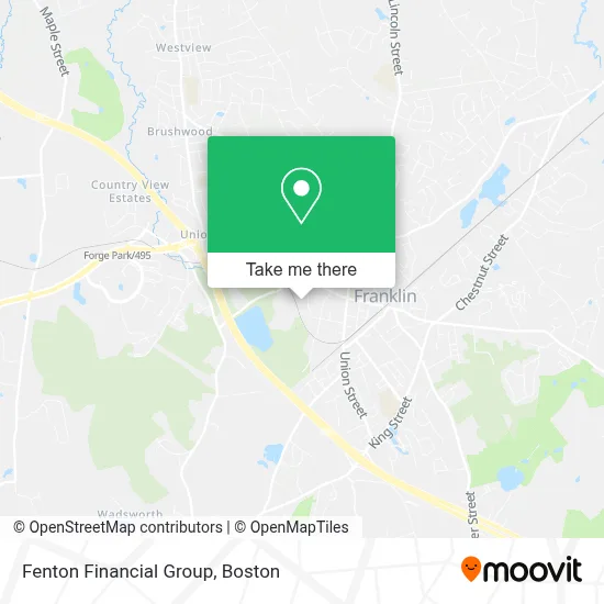 Fenton Financial Group map