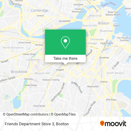 Friends Department Store 3 map