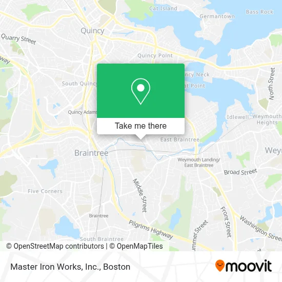 Master Iron Works, Inc. map