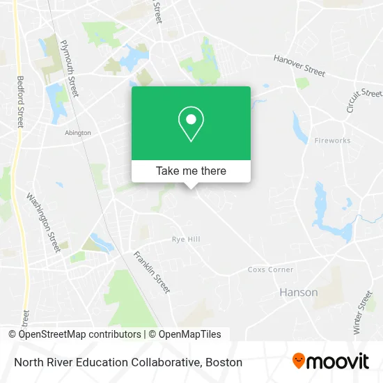 North River Education Collaborative map