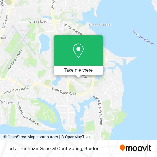 Tod J. Hallman General Contracting map