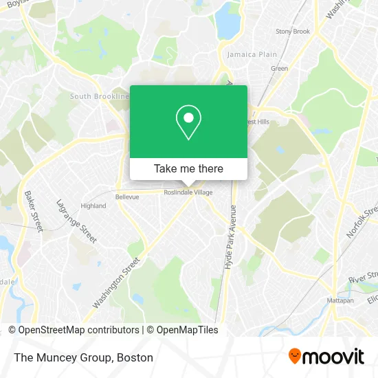 The Muncey Group map