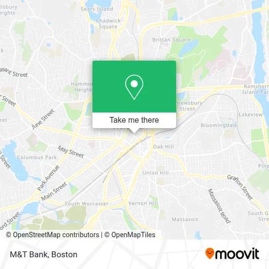 M&T Bank map
