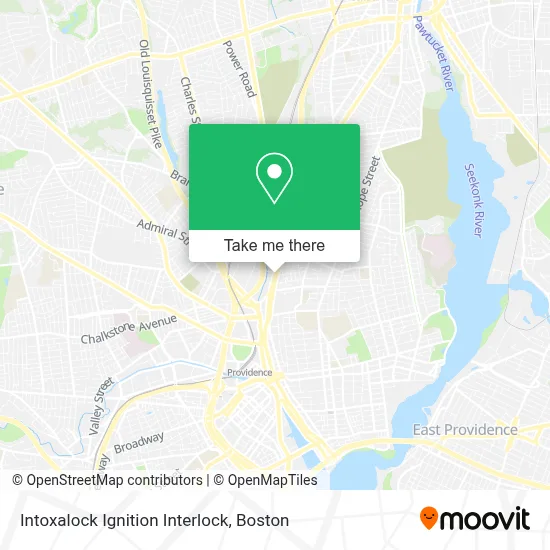 Intoxalock Ignition Interlock map