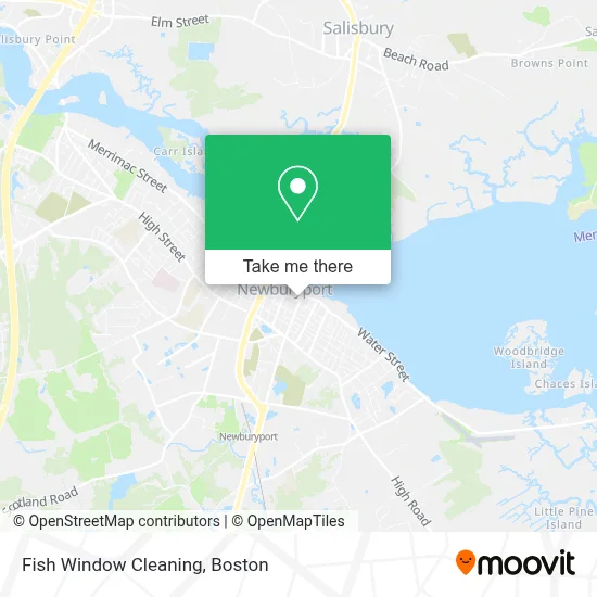 Fish Window Cleaning map
