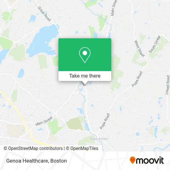 Genoa Healthcare map