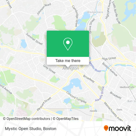 Mystic Open Studio map