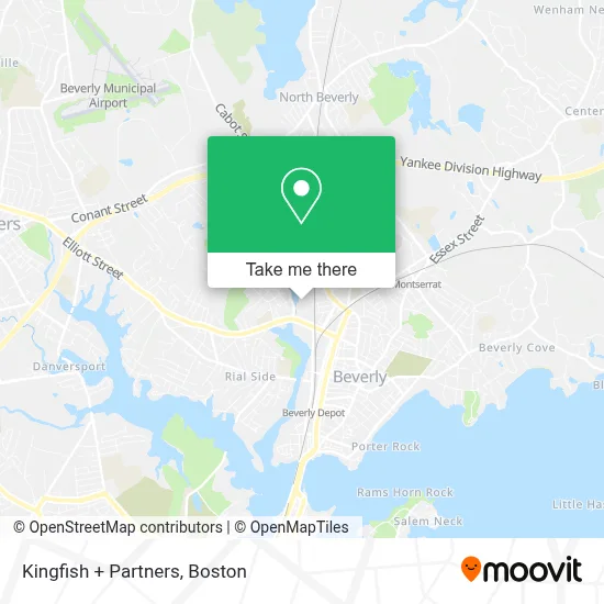 Kingfish + Partners map
