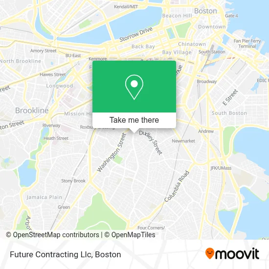 Future Contracting Llc map