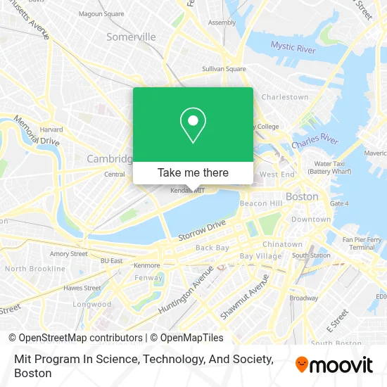 Mit Program In Science, Technology, And Society map