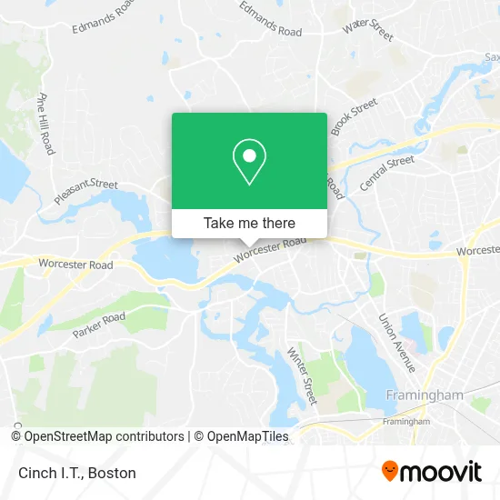 Cinch I.T. map