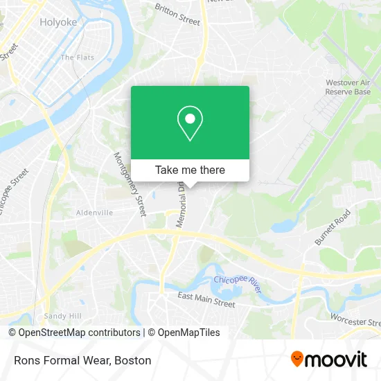 Rons Formal Wear map
