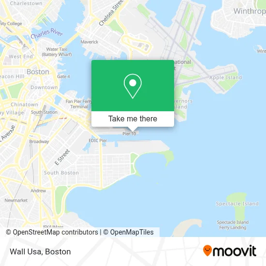 Wall Usa map