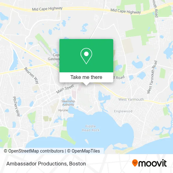 Ambassador Productions map