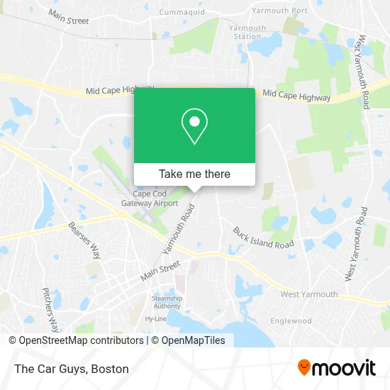 The Car Guys map