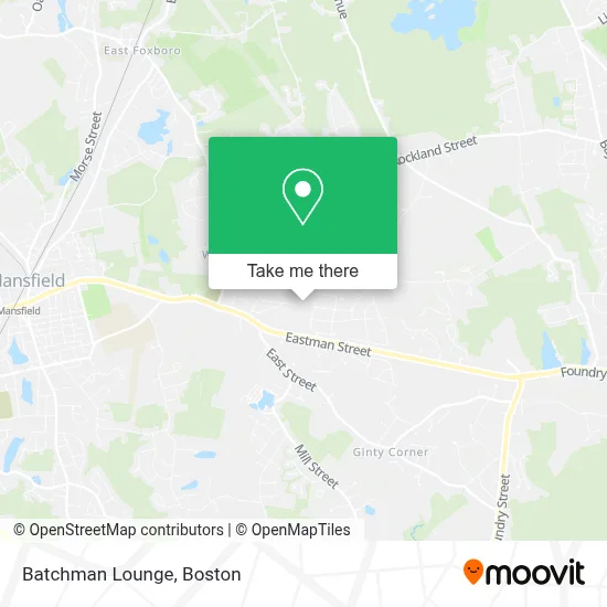Batchman Lounge map