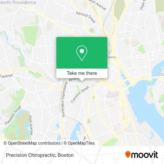 Precision Chiropractic map