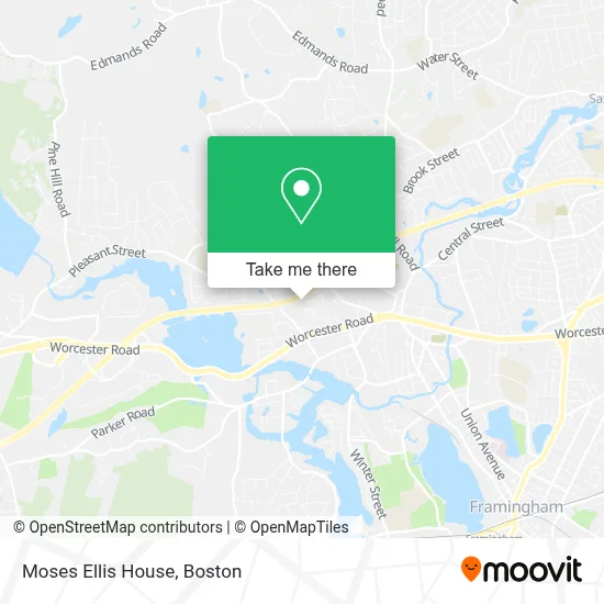 Moses Ellis House map