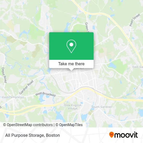 All Purpose Storage map