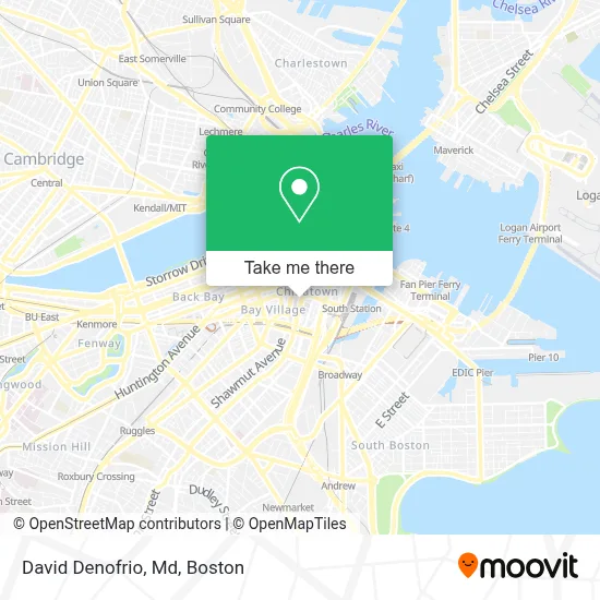 David Denofrio, Md map