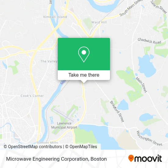 Microwave Engineering Corporation map