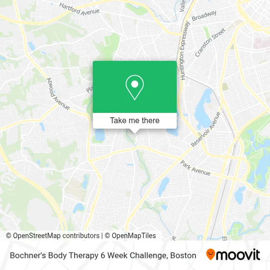 Bochner's Body Therapy 6 Week Challenge map