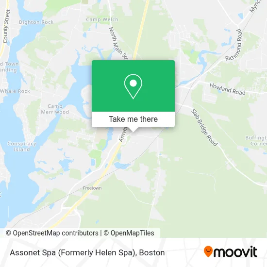 Assonet Spa (Formerly Helen Spa) map