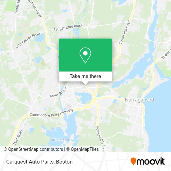 Carquest Auto Parts map