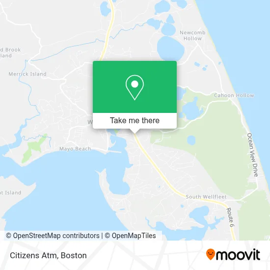 Citizens Atm map
