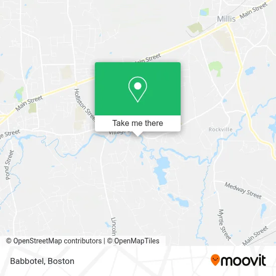 Babbotel map