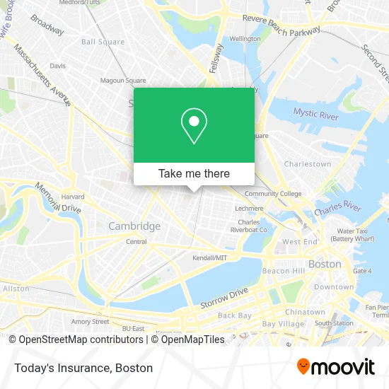 Today's Insurance map