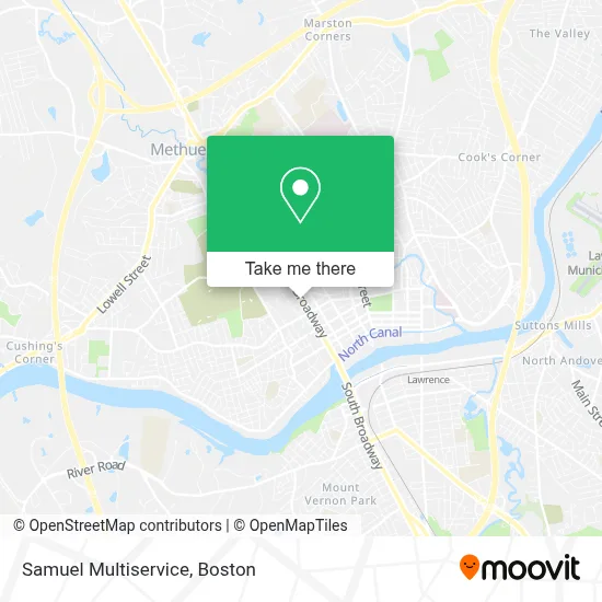 Samuel Multiservice map