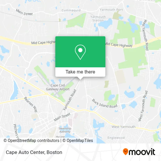 Cape Auto Center map