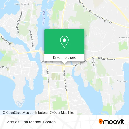 Portside Fish Market map